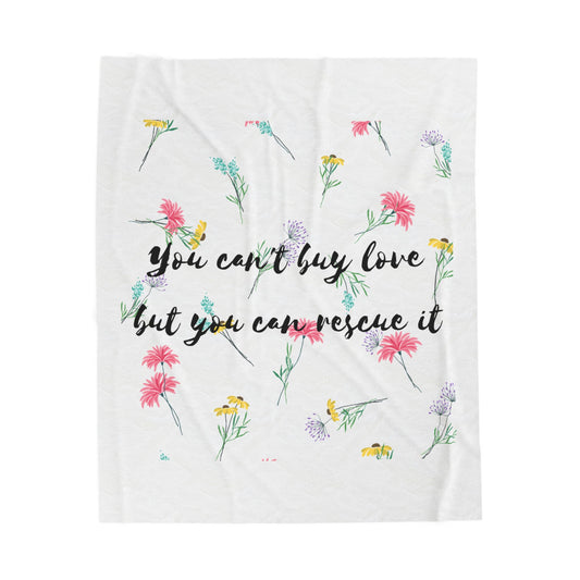 Wrap Up in Warmth & Love: Shelter Plush Blanket