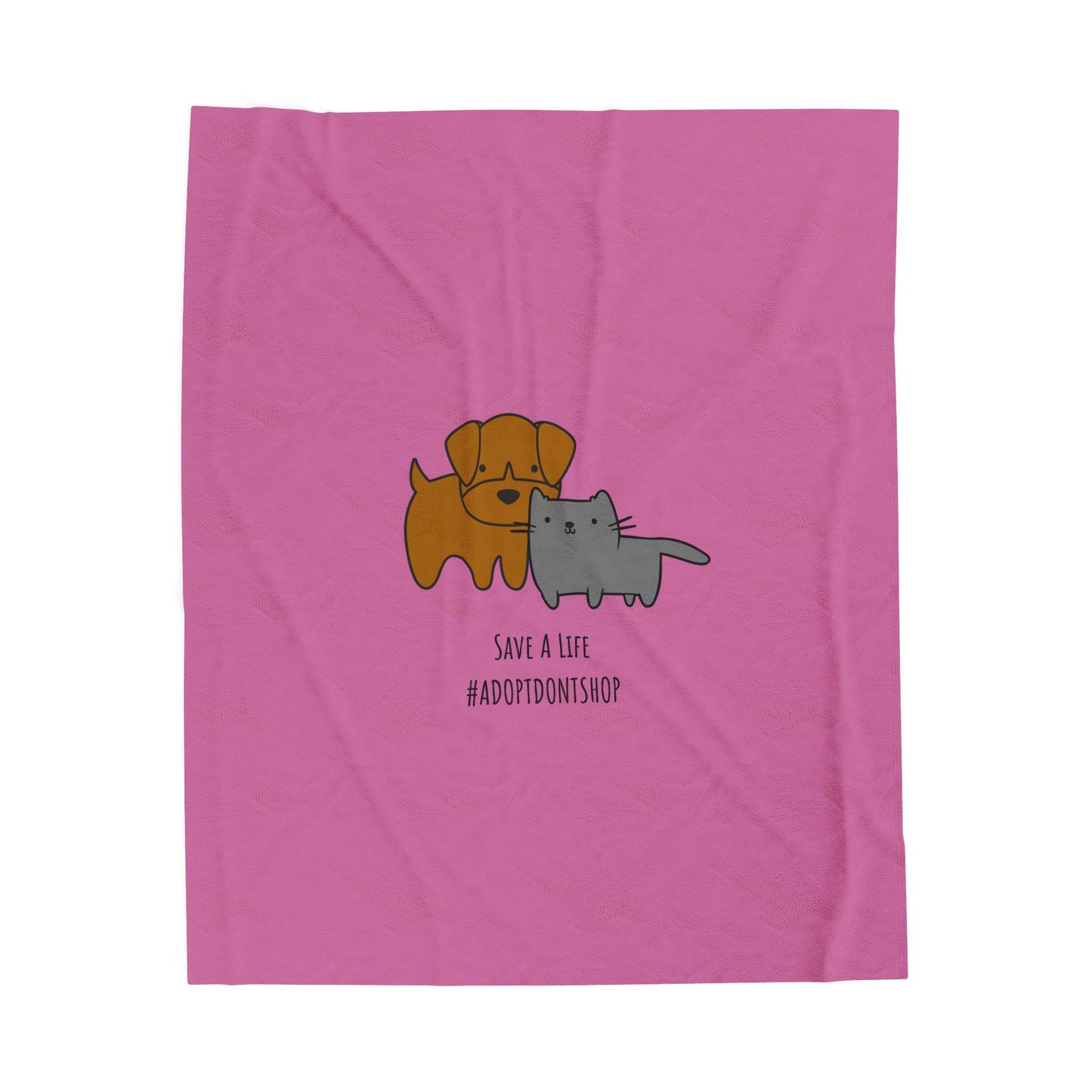 Wrap Up in Warmth & Love: Shelter Plush Blanket