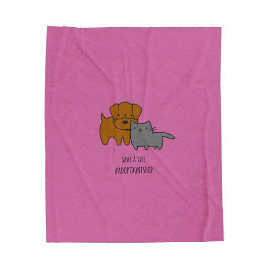 Wrap Up in Warmth & Love: Shelter Plush Blanket