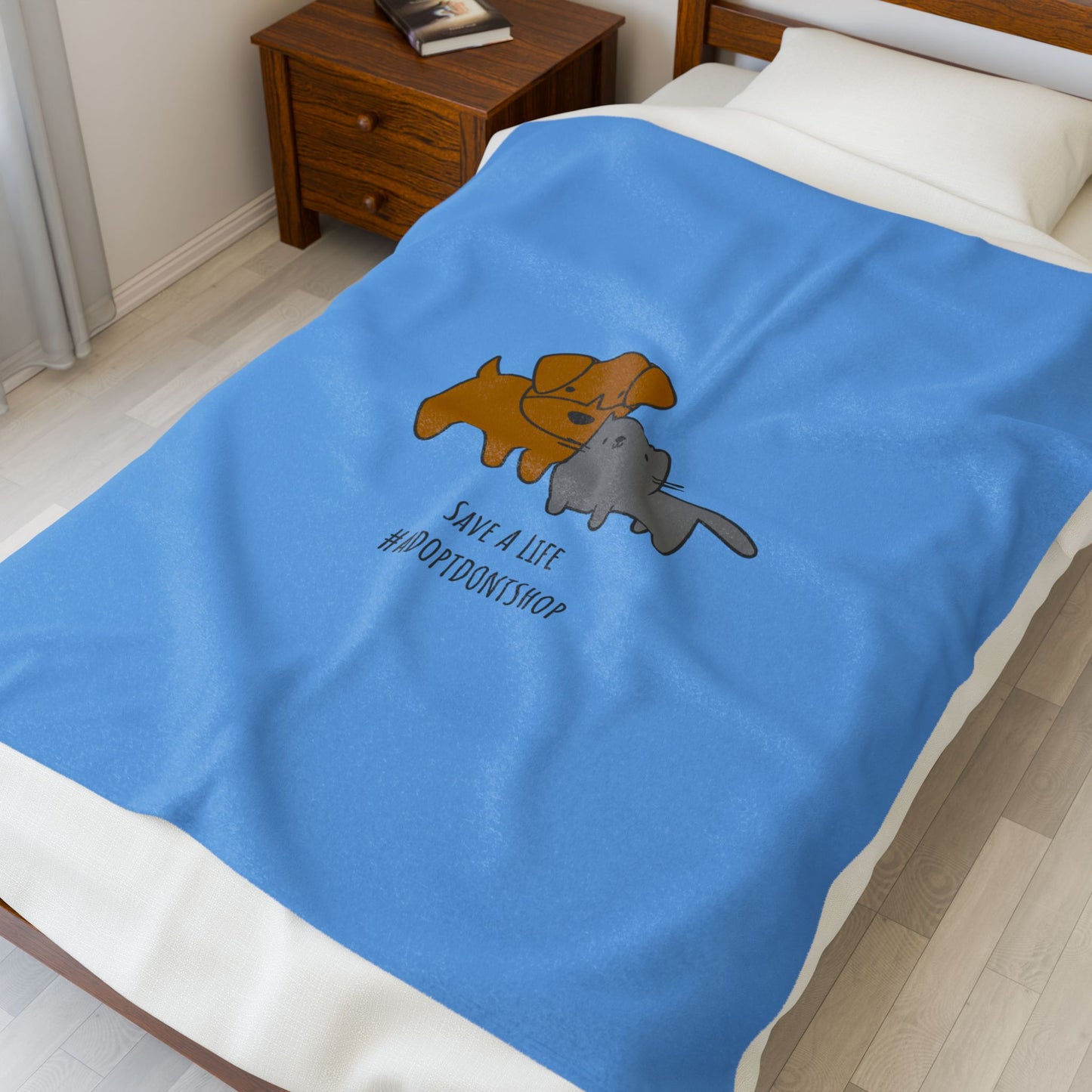 Wrap Up in Warmth & Love: Shelter Plush Blanket