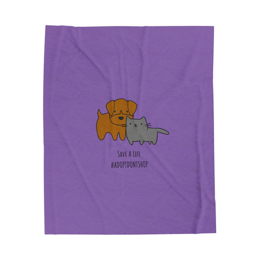 Wrap Up in Warmth & Love: Shelter Plush Blanket