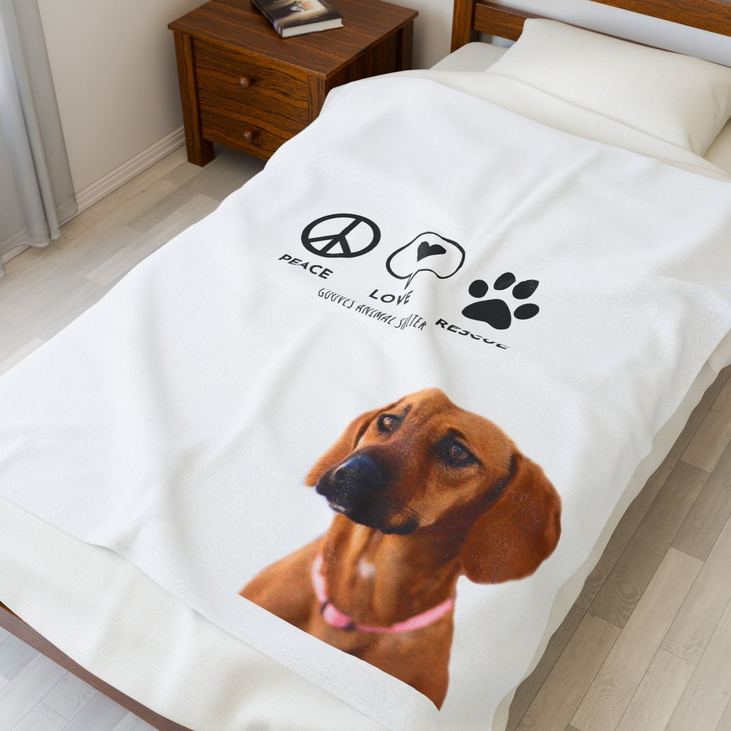 Wrap Up in Warmth & Love: Shelter Plush Blanket