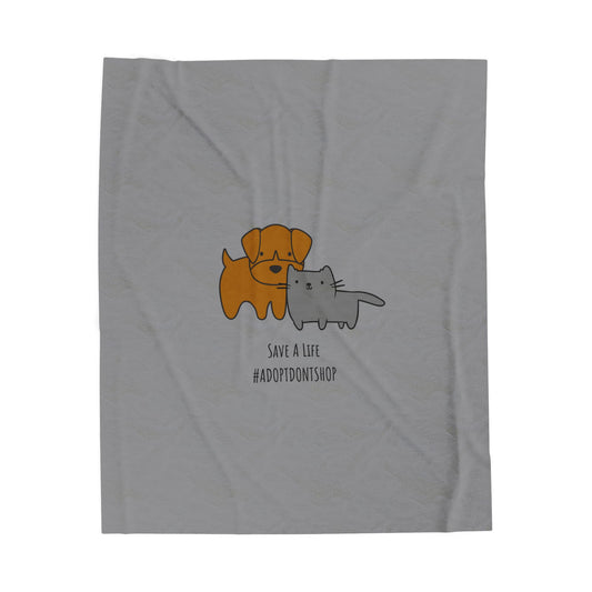 Wrap Up in Warmth & Love: Shelter Plush Blanket